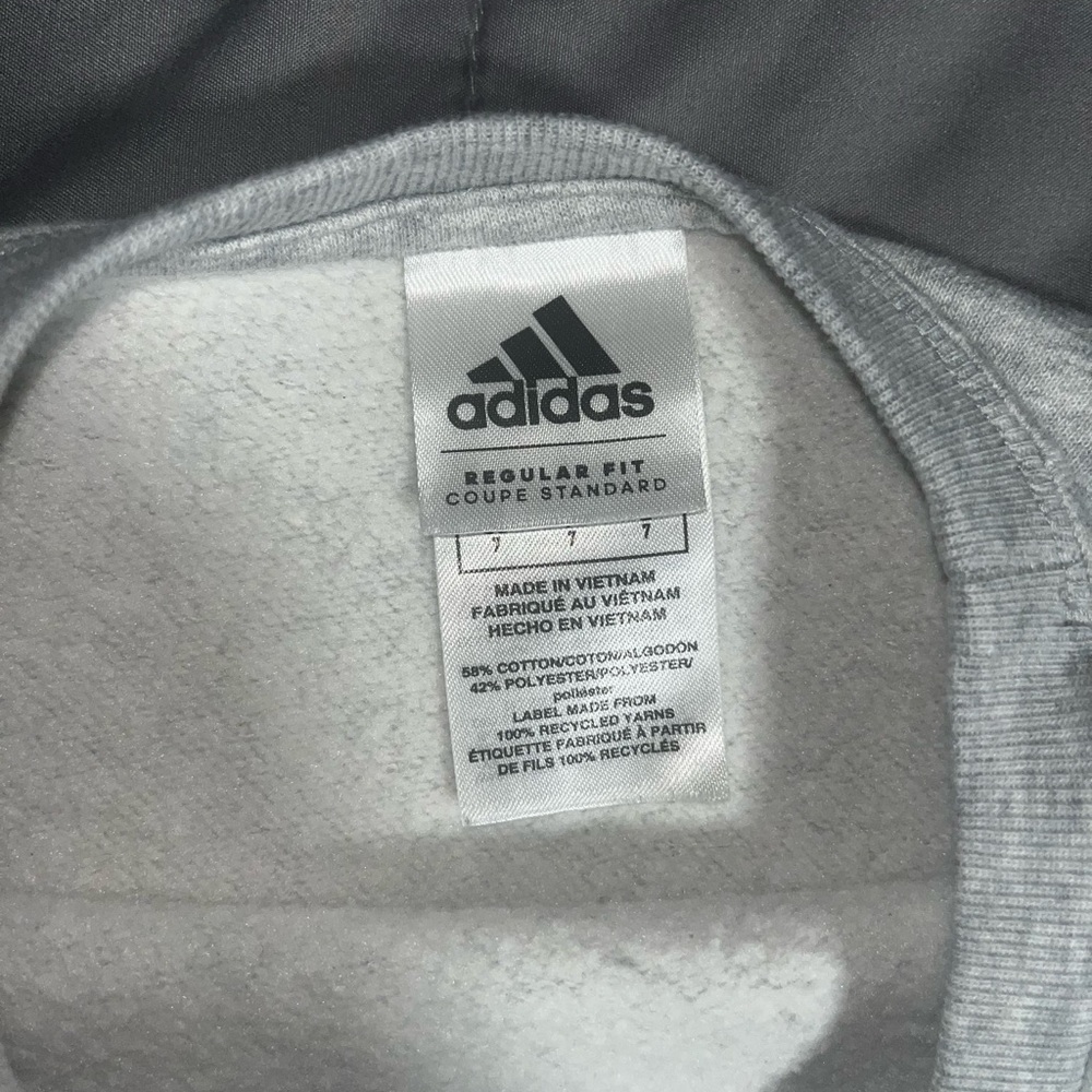 Adidas‎ Girls Crewneck Sweatshirt Size 7 - Picture 2 of 3
